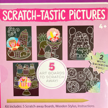 Load image into Gallery viewer, Scratch Art Kit- Delicious Desserts