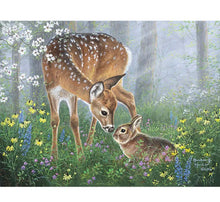 Load image into Gallery viewer, Paint By Number Kit- Deer &amp; Bunny