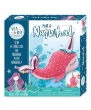 Load image into Gallery viewer, Narwhal Learn To Sew Kit