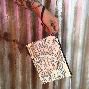 Wristlet- Midwest Map