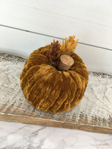 Velvet Yarn Pumpkin - Amber