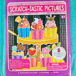 Scratch Art Kit- Delicious Desserts