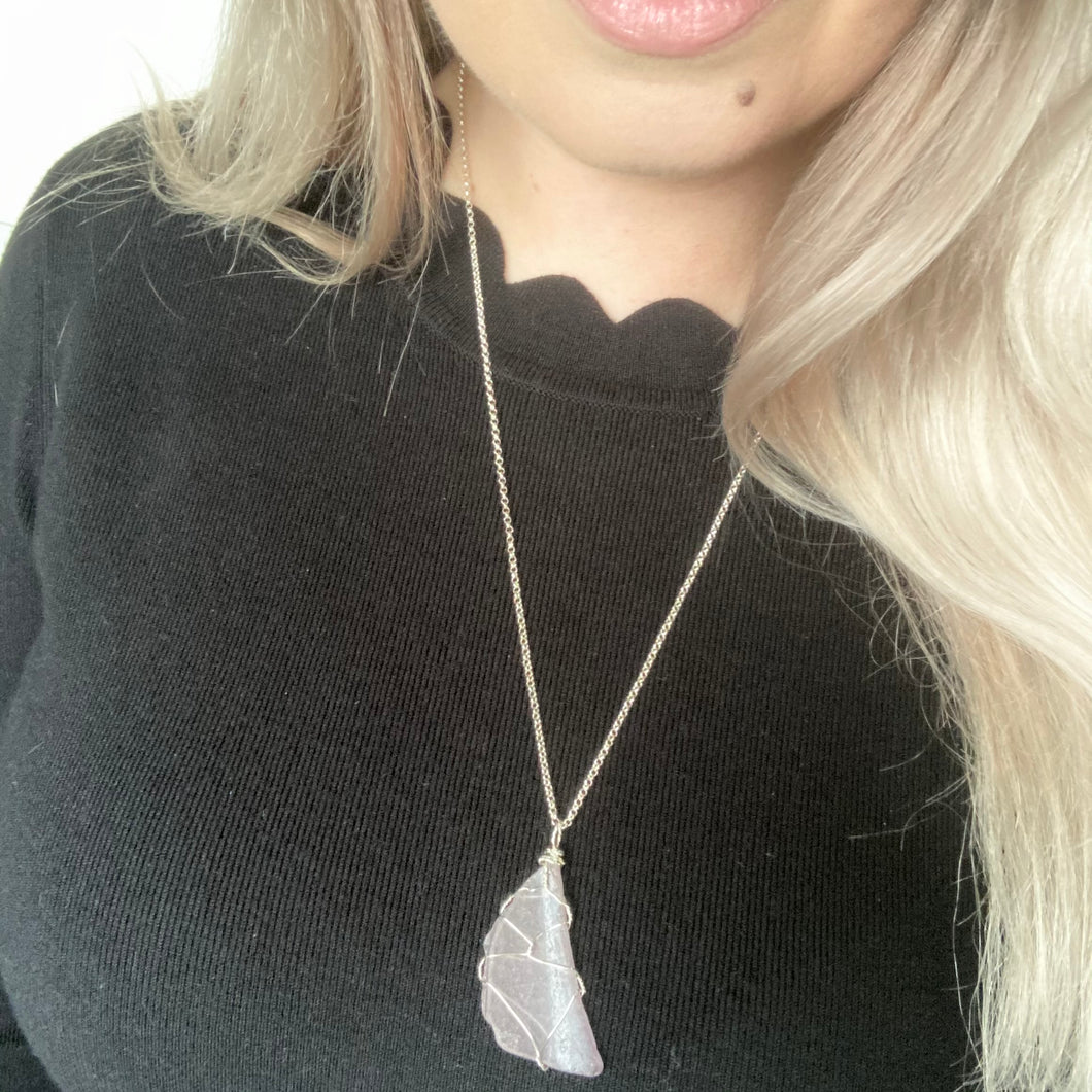 GS-Beach Glass Necklace