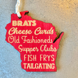 WI Ornament- Red