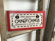 Load image into Gallery viewer, Candy Cane Sign