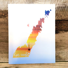 Load image into Gallery viewer, Door County Sunset- Metal, Orange