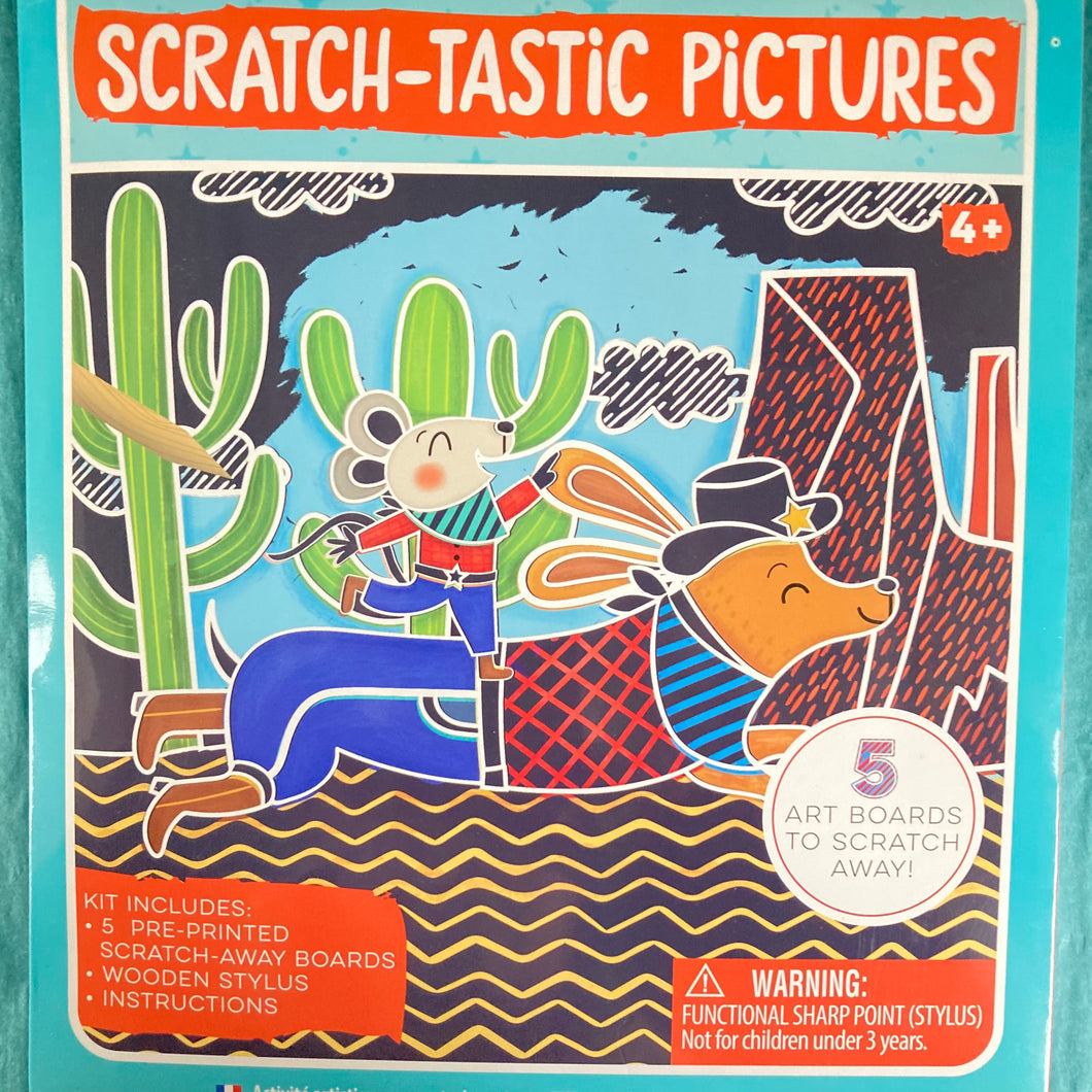 Scratch Art Kit- Pet Party