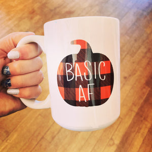 Coffee Mug - Basic AF Pumpkin