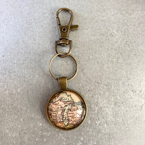 Keychain- Midwest Map