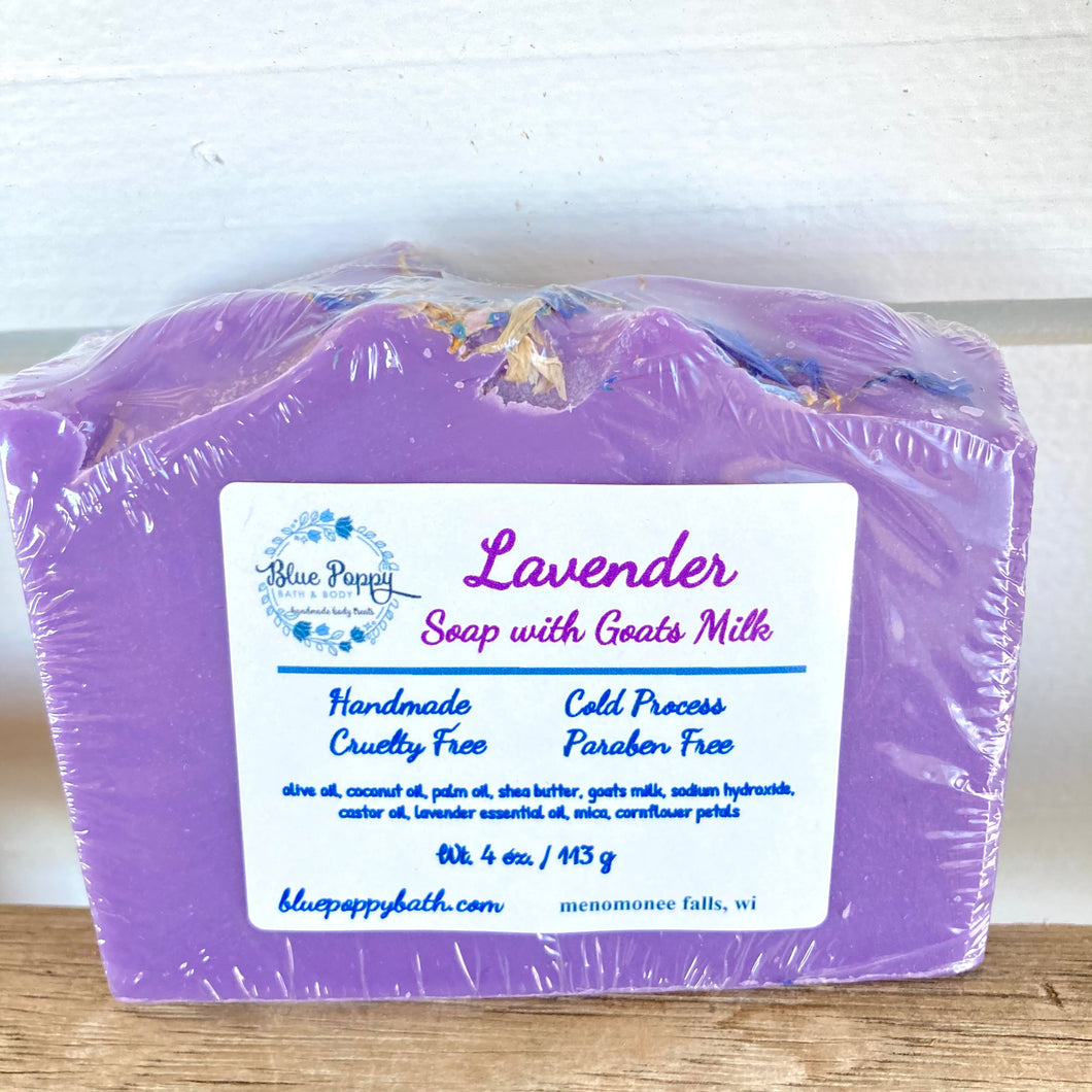 Soap- Lavender, Goats Milk