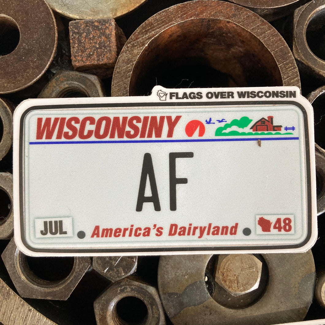 Sticker- Wisconsiny AF