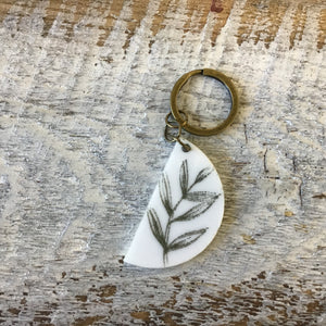 Keychain Leaf stem