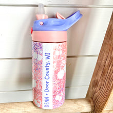 Load image into Gallery viewer, Kids Water Bottle- Cherry Unicorn