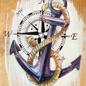 Door County Anchor Sign