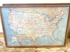 Magnet Map-Pastel, United States