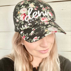 DENN- Floral Hat