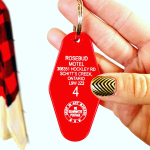 Schitt’s Creek Keychain- Rosebud Motel