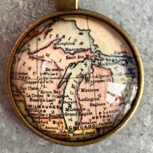 Keychain- Midwest Map