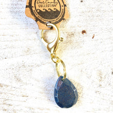 Load image into Gallery viewer, Door County Sand Keychain, Blue